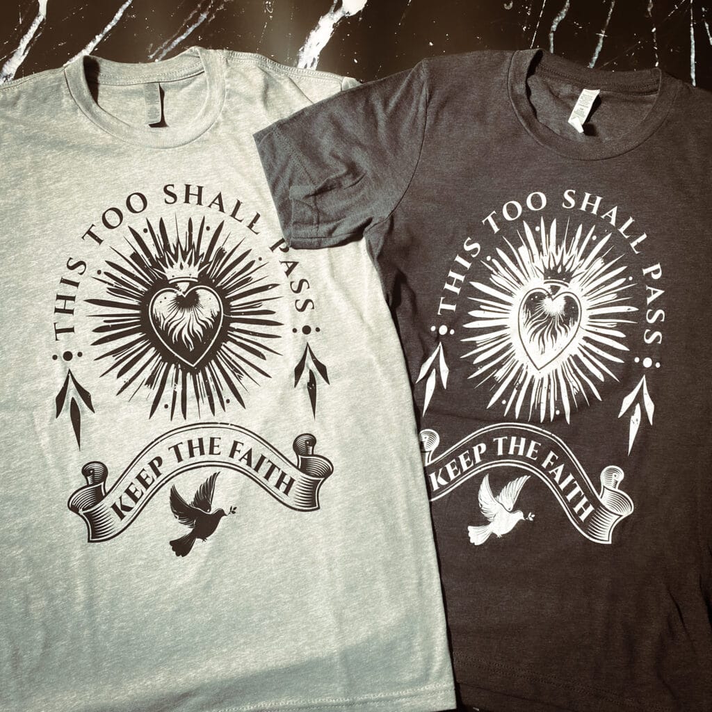 screen printing project completed
