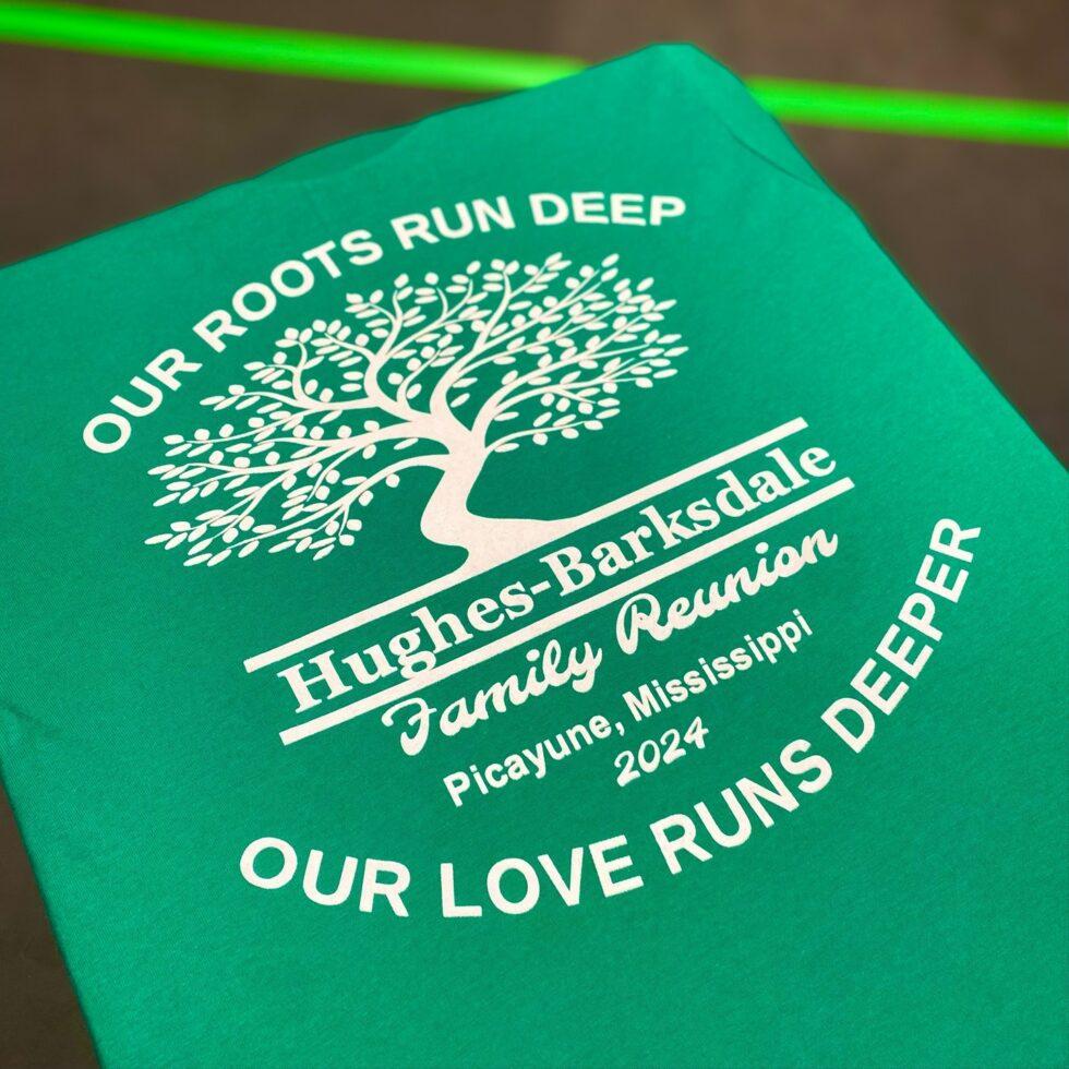 screen printing project completed